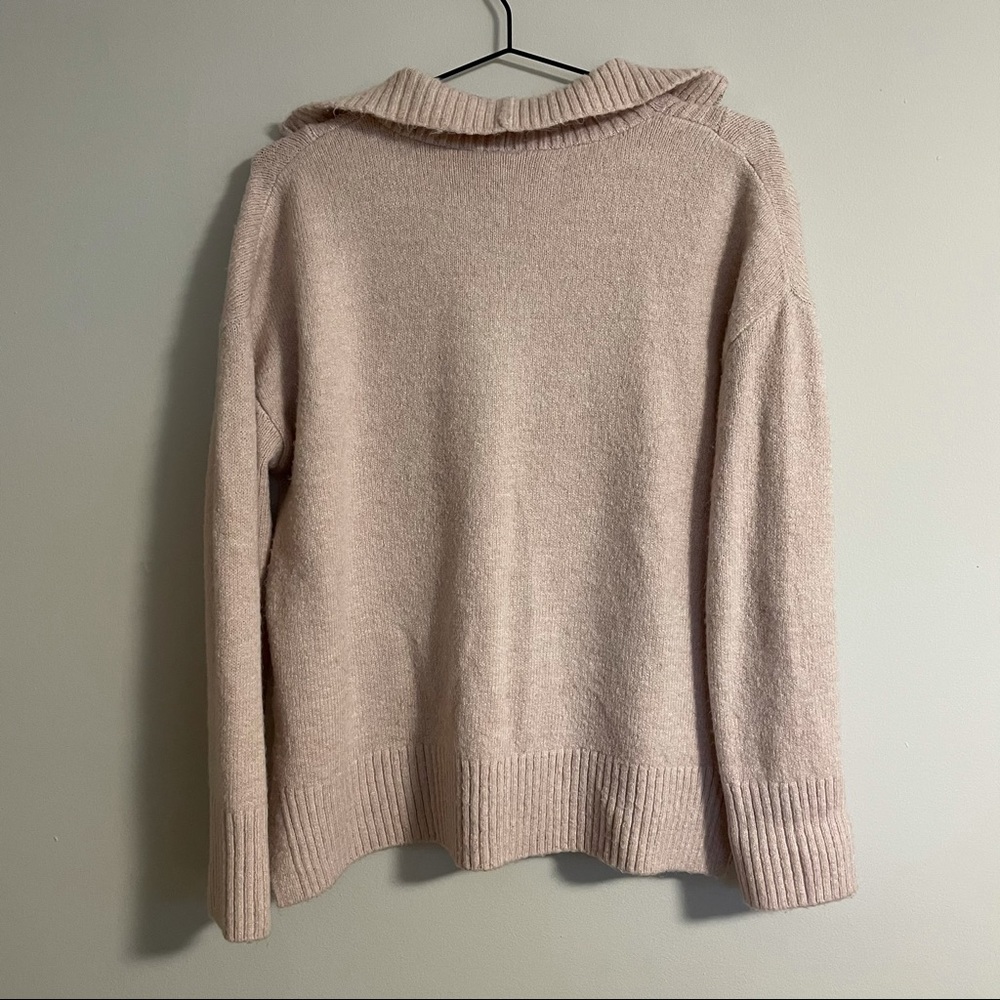 Gap Light Pink Sweater (Size M) - Picture 2 of 4